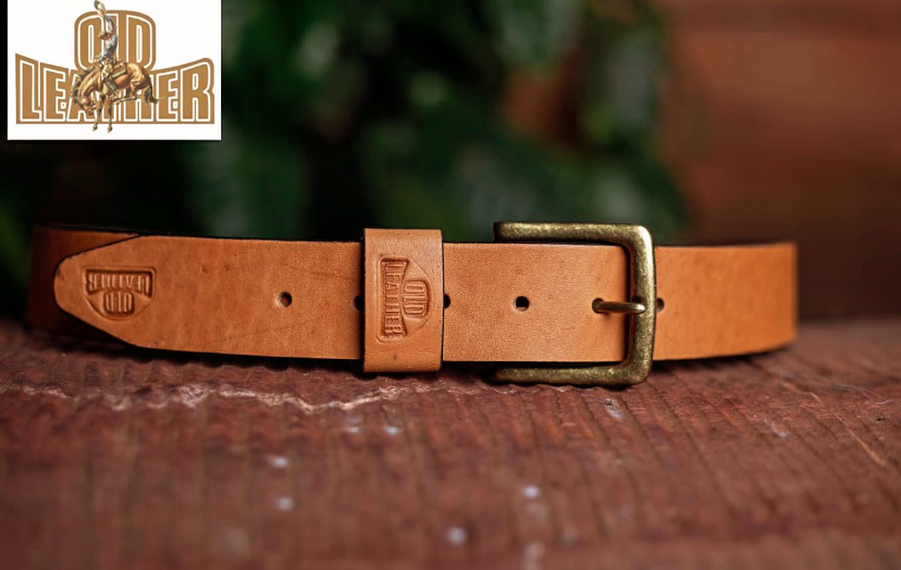 Genuine leather belt