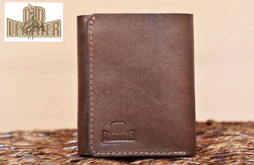 Genuine leather Trifold wallet