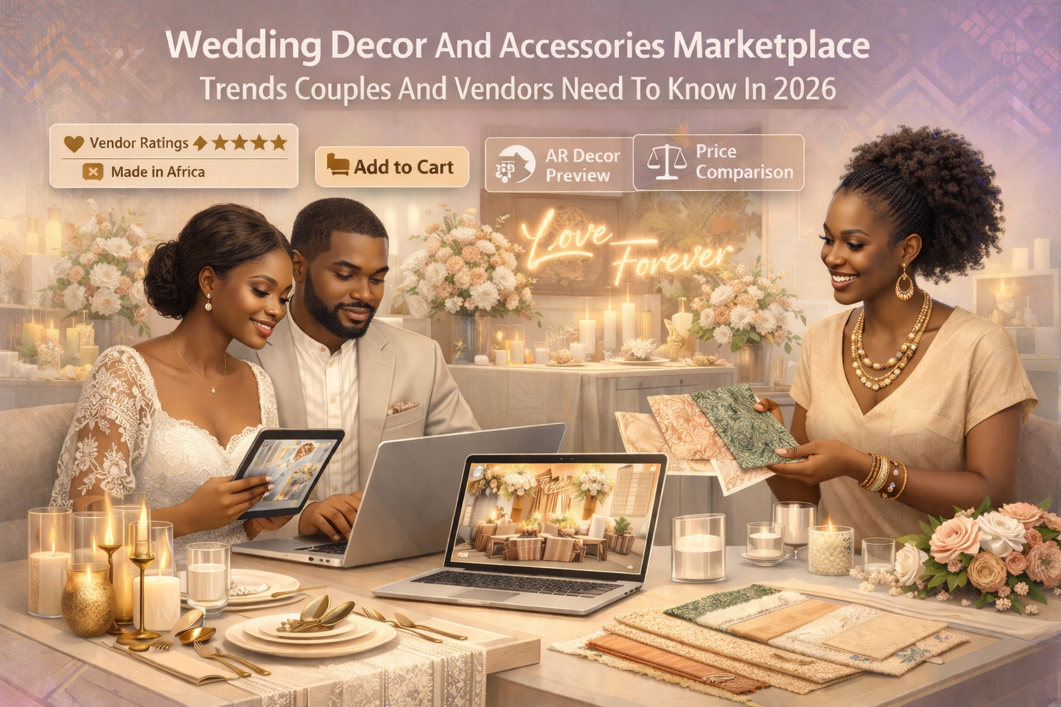 Wedding Decor And Accessories Marketplace Trends Couples And Vendors Need To Know In 2026